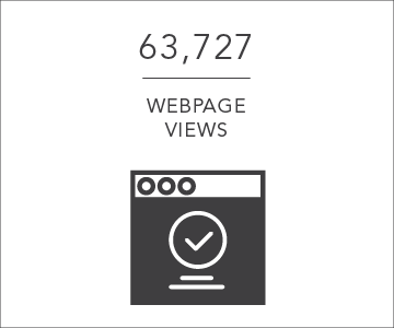 63727 webpage views per day